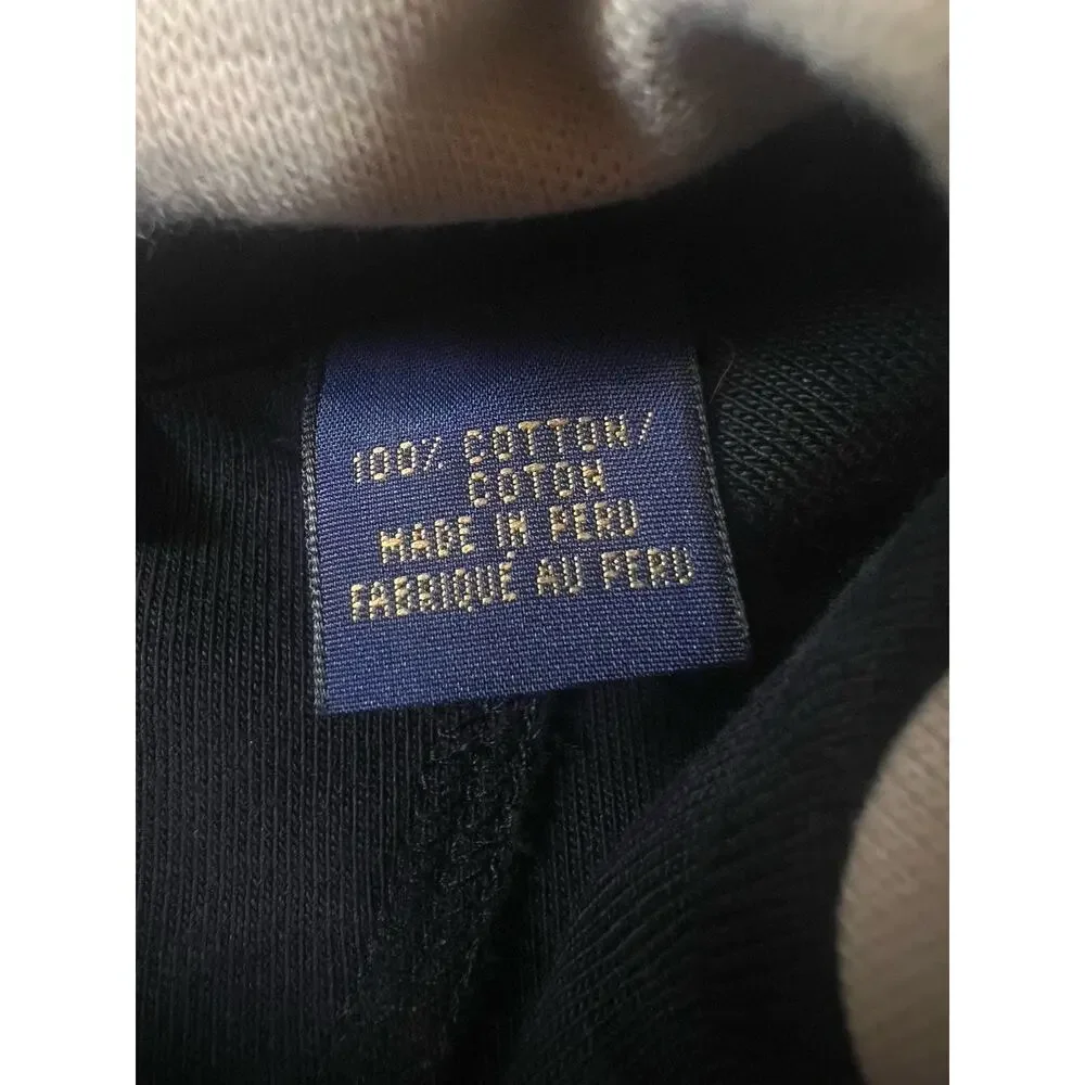 Old Forester Bourbon Pullover Sweater 1/4 Zip Black L Bobby Jones Golf Size L